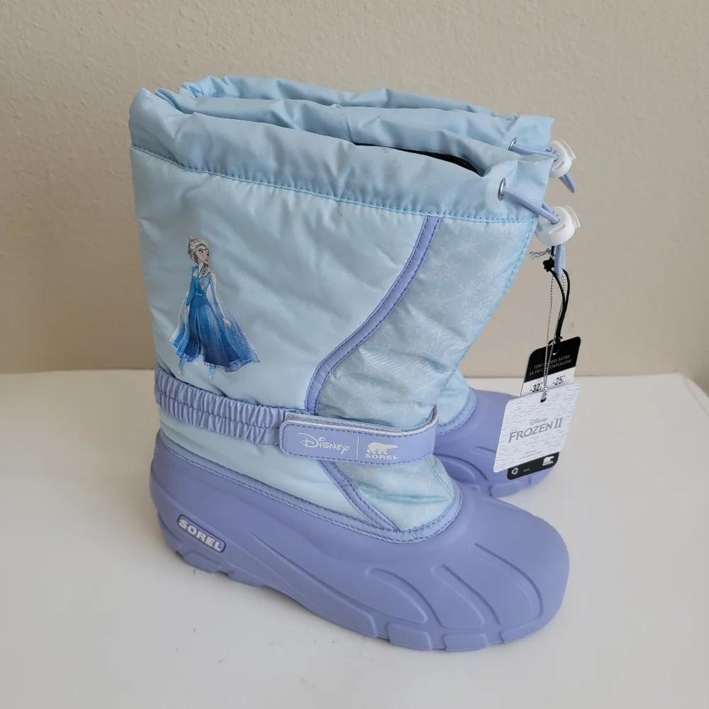 Sorel x Disney Flurry Snow Boots Frozen II Elsa